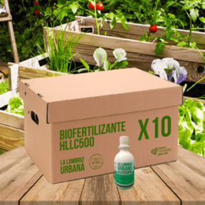 Pack x10u Biofertilizante Humus De Lombriz Agroecológico 500cc