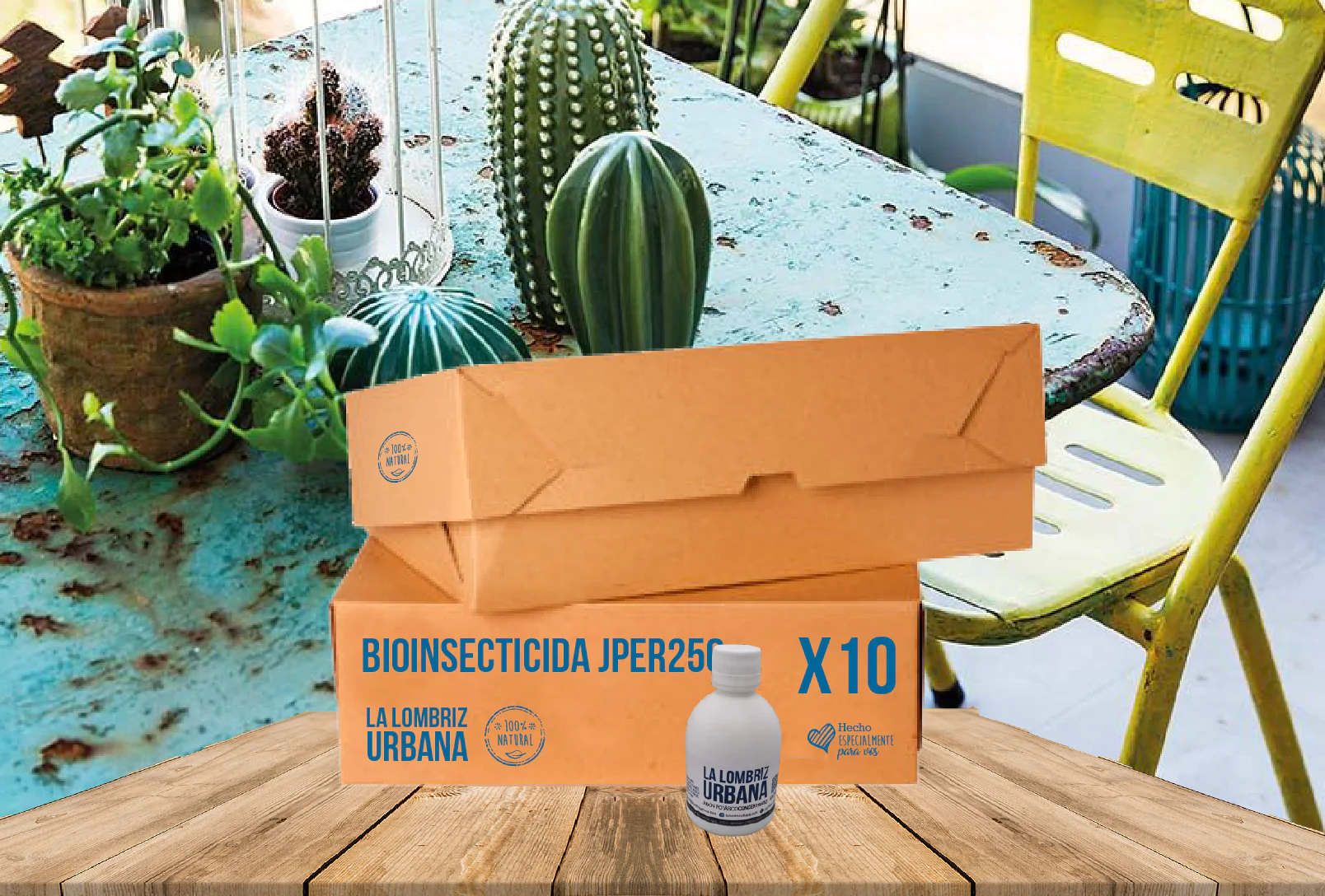 Pack x10u Bioinsecticida Jabón Potásico Agroecológico 250cc